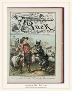 Puck cover — January 14, 1885