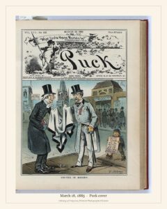 Puck cover — March 18, 1885