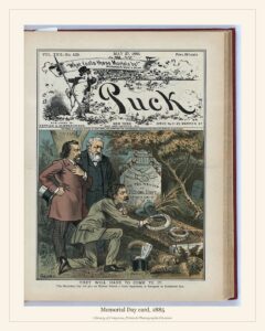 Memorial Day card, 1885