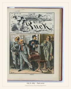 Puck cover — July 8, 1885