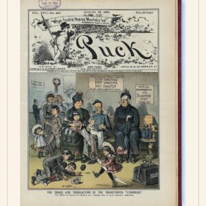 Puck cover — August 26, 1885 — watermarked preview