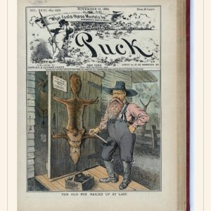 Puck cover — November 11, 1885 — watermarked preview