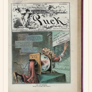Puck cover — November 18, 1885 — watermarked preview