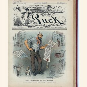 Puck cover — December 30, 1885 — watermarked preview