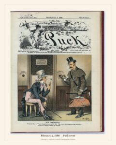Puck cover — February 3, 1886