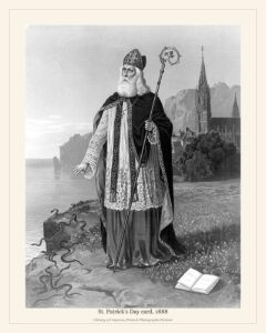 St. Patrick’s Day card, 1888