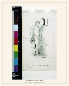 Memorial Day card, 1889