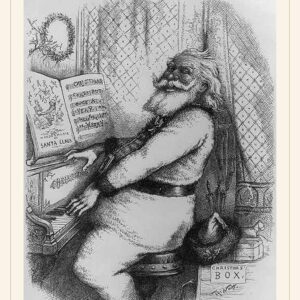 Christmas card, 1889