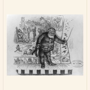 Christmas card, 1889