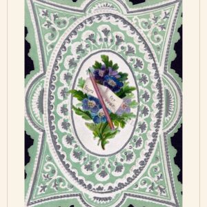 Valentine's Day card, 1890 — watermarked preview
