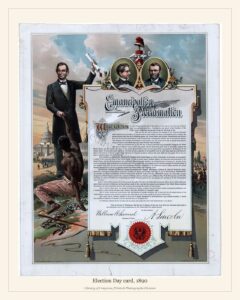 Election Day card, 1890
