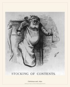 Christmas card, 1890