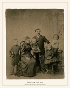 Father’s Day card, 1892