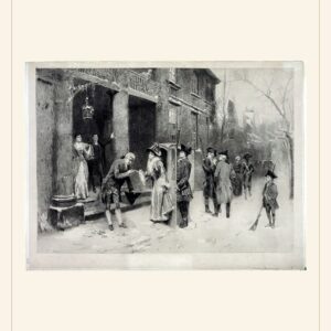 Christmas card, 1892