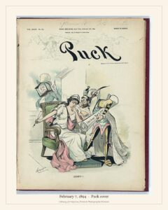 Puck cover — February 7, 1894