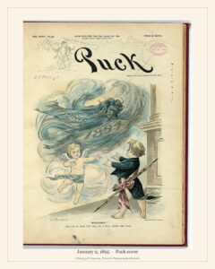 Puck cover — January 2, 1895