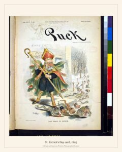 St. Patrick’s Day card, 1895