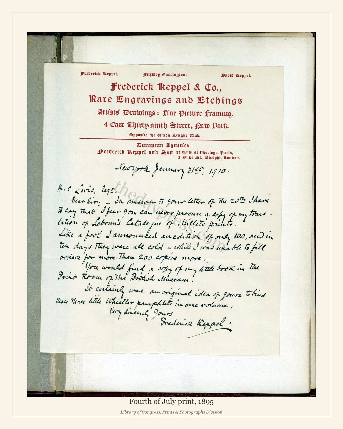 Fourth of July print, 1895 — watermarked preview