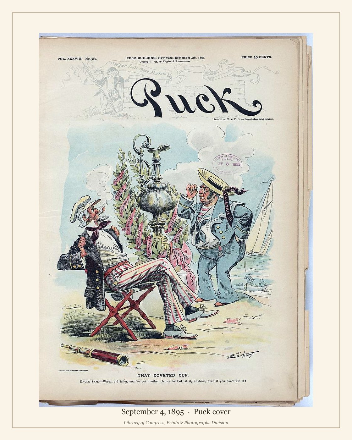 Puck cover — September 4, 1895 — watermarked preview