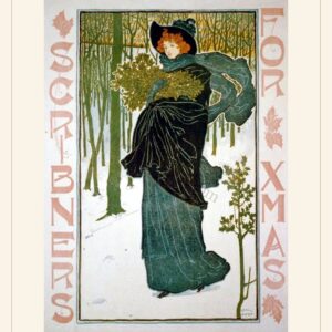 Christmas card, 1895 — watermarked preview