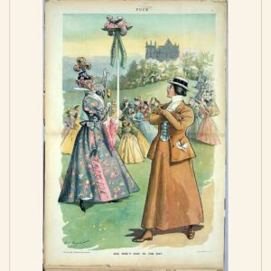 Easter bonnet illustration, 1896 — watermarked preview