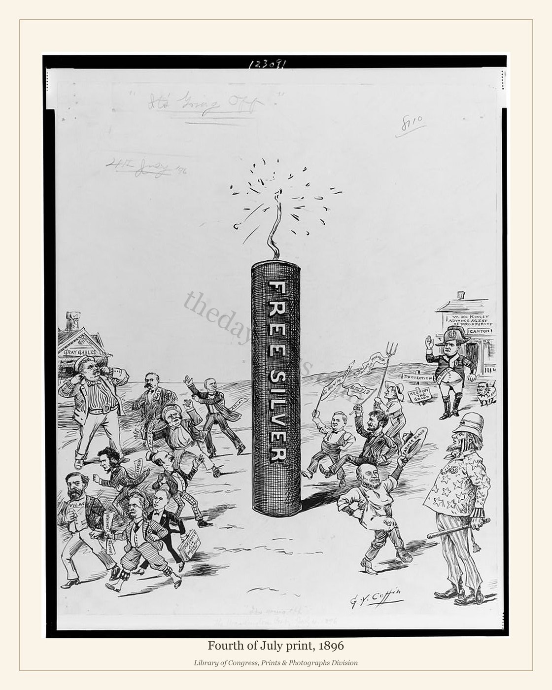Fourth of July print, 1896 — watermarked preview