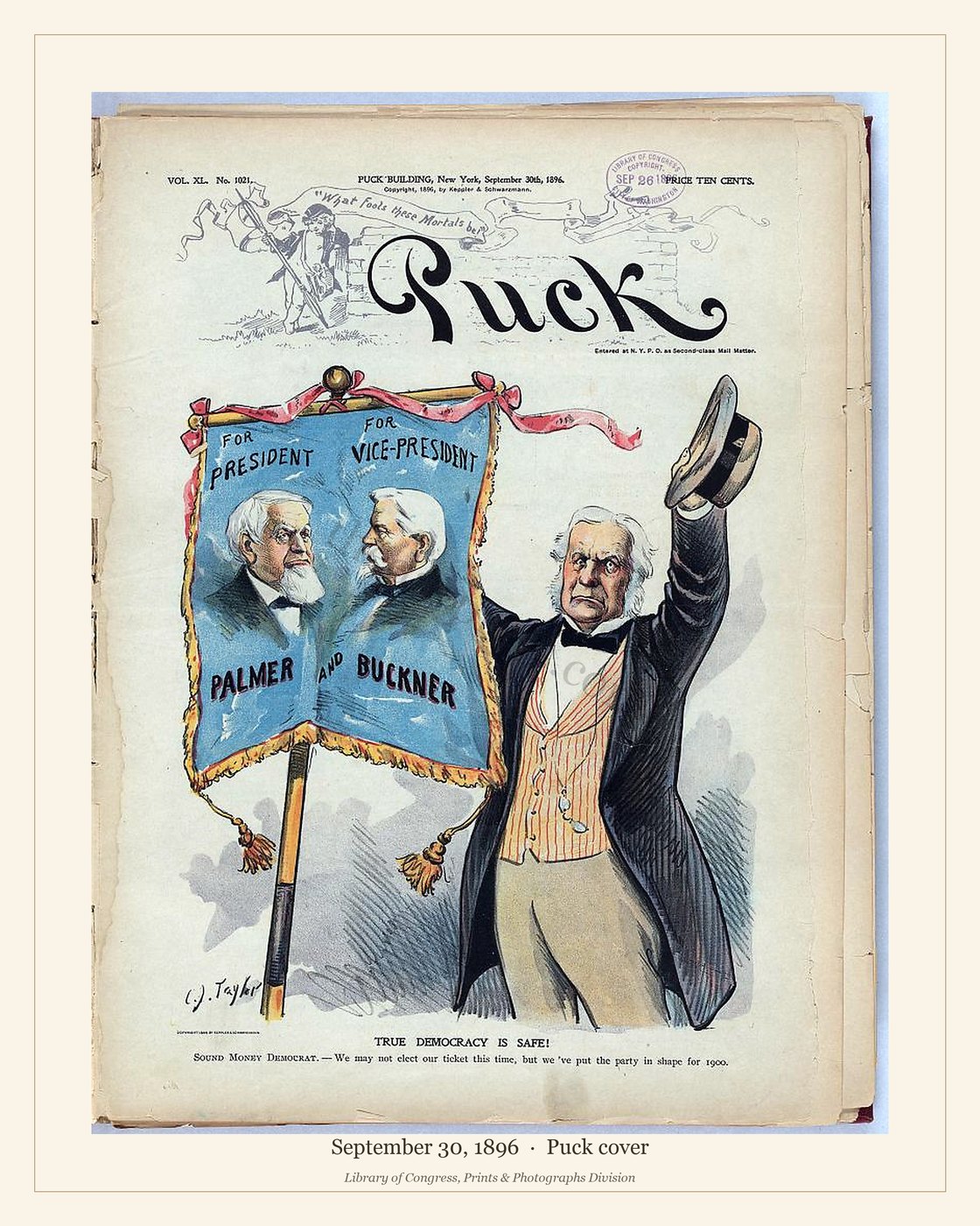 Puck cover — September 30, 1896 — watermarked preview