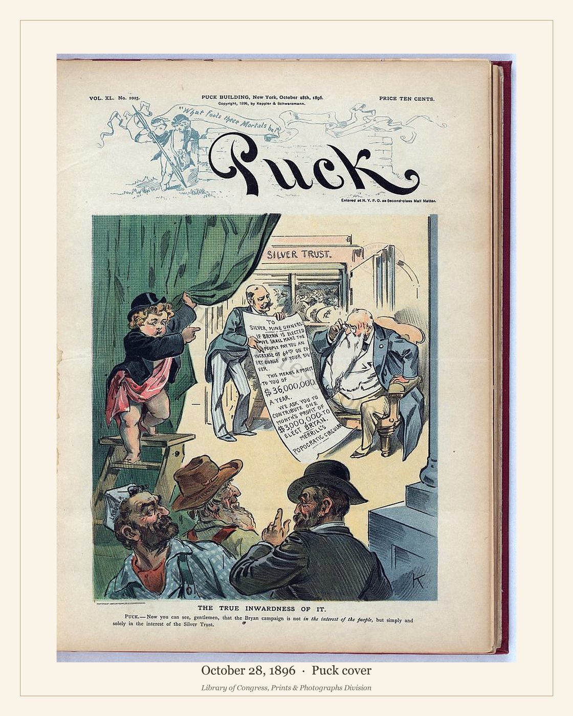 Puck cover — October 28, 1896 — watermarked preview