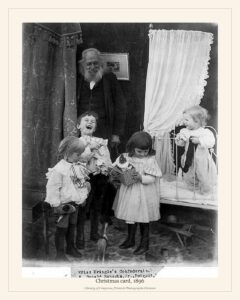 Christmas card, 1896