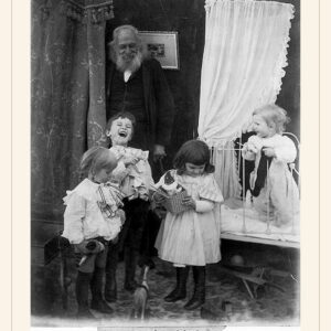 Christmas card, 1896 — watermarked preview