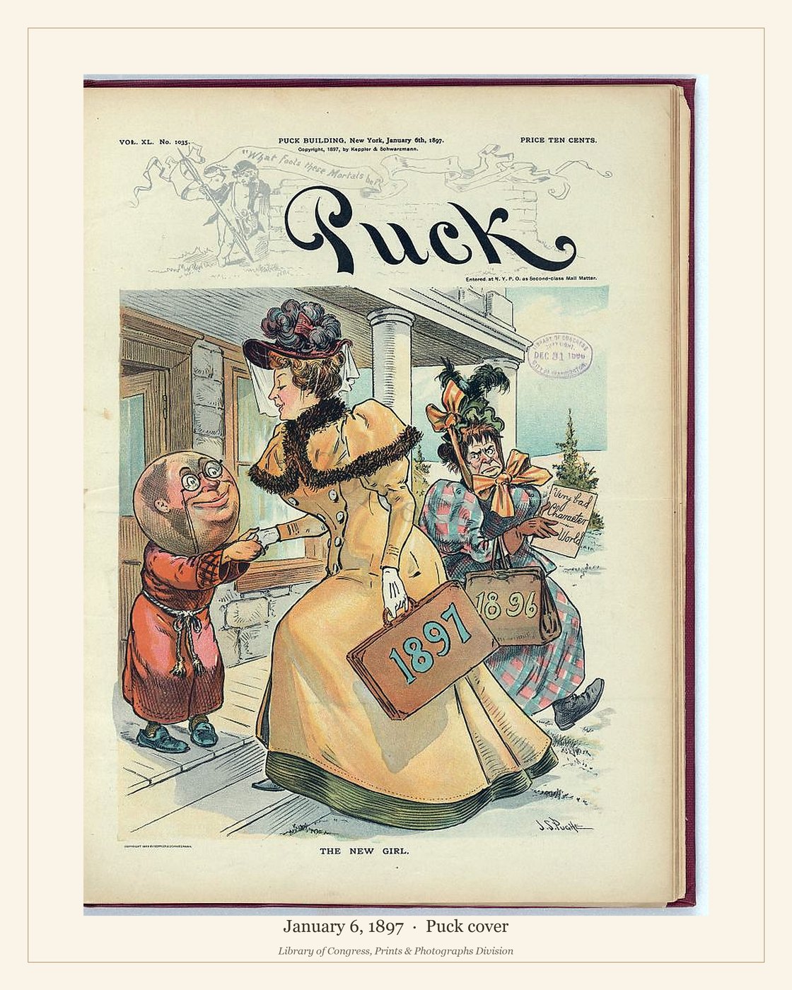 Puck cover — January 6, 1897 — watermarked preview