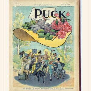 Easter bonnet illustration, 1897 — watermarked preview