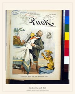 Election Day card, 1897