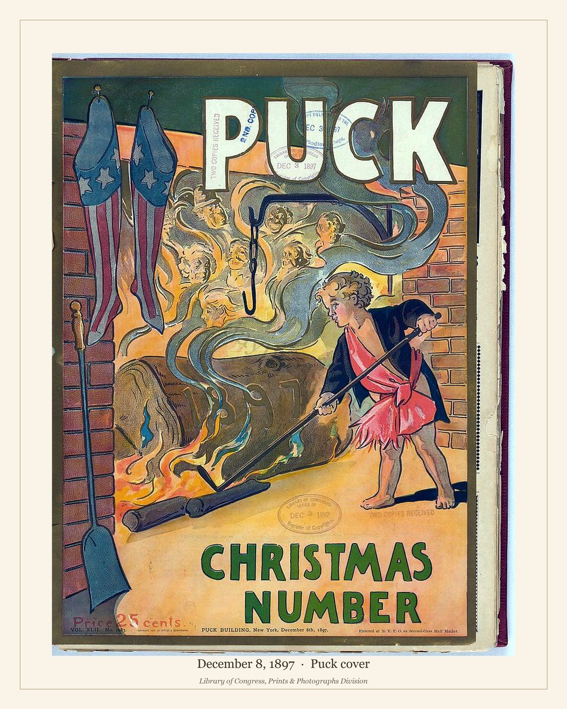 Puck cover — December 8, 1897 — watermarked preview