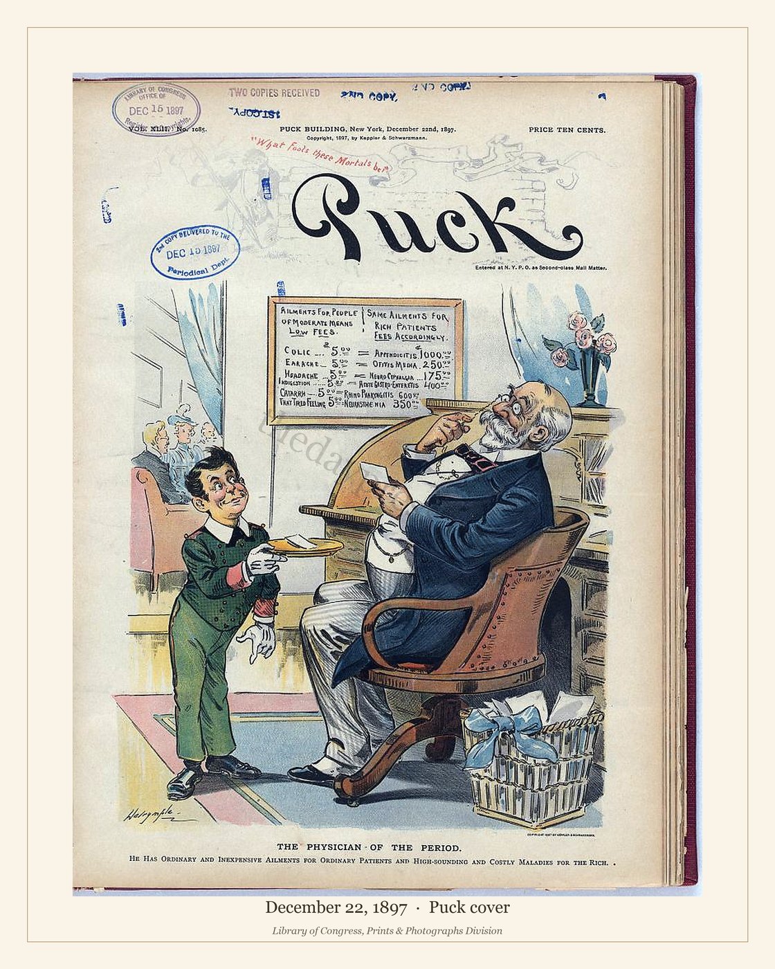 Puck cover — December 22, 1897 — watermarked preview