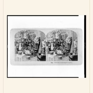 Christmas card, 1897