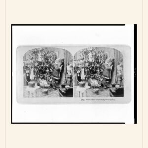 Christmas card, 1897 — watermarked preview