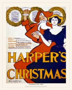 Christmas card, 1897