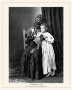 Christmas card, 1897