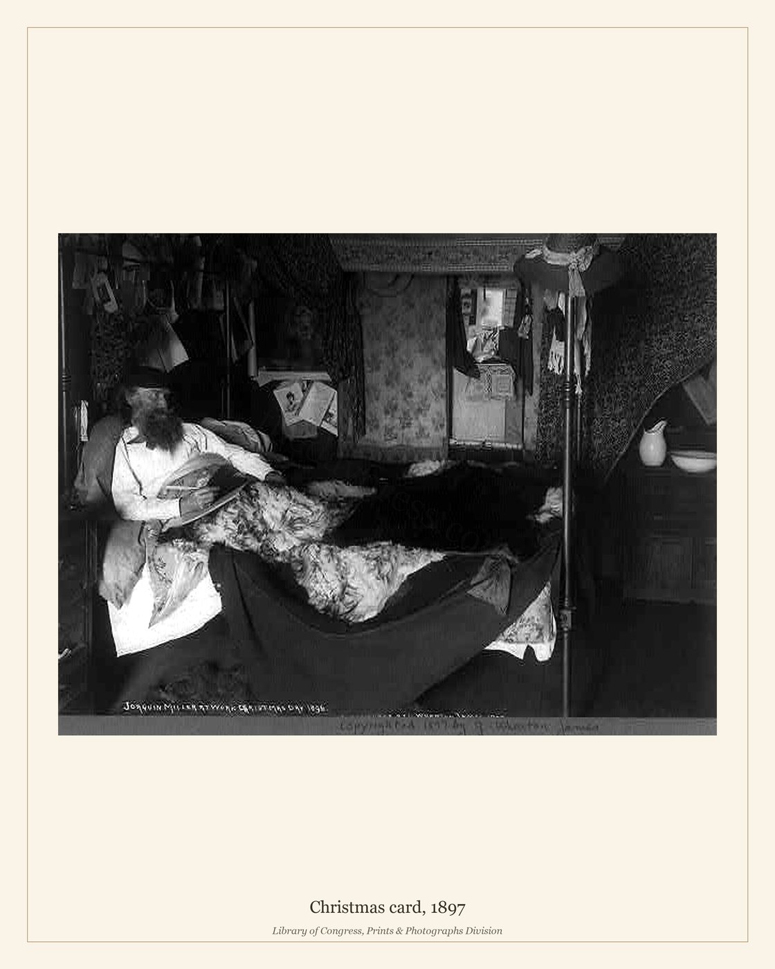 Christmas card, 1897 — watermarked preview