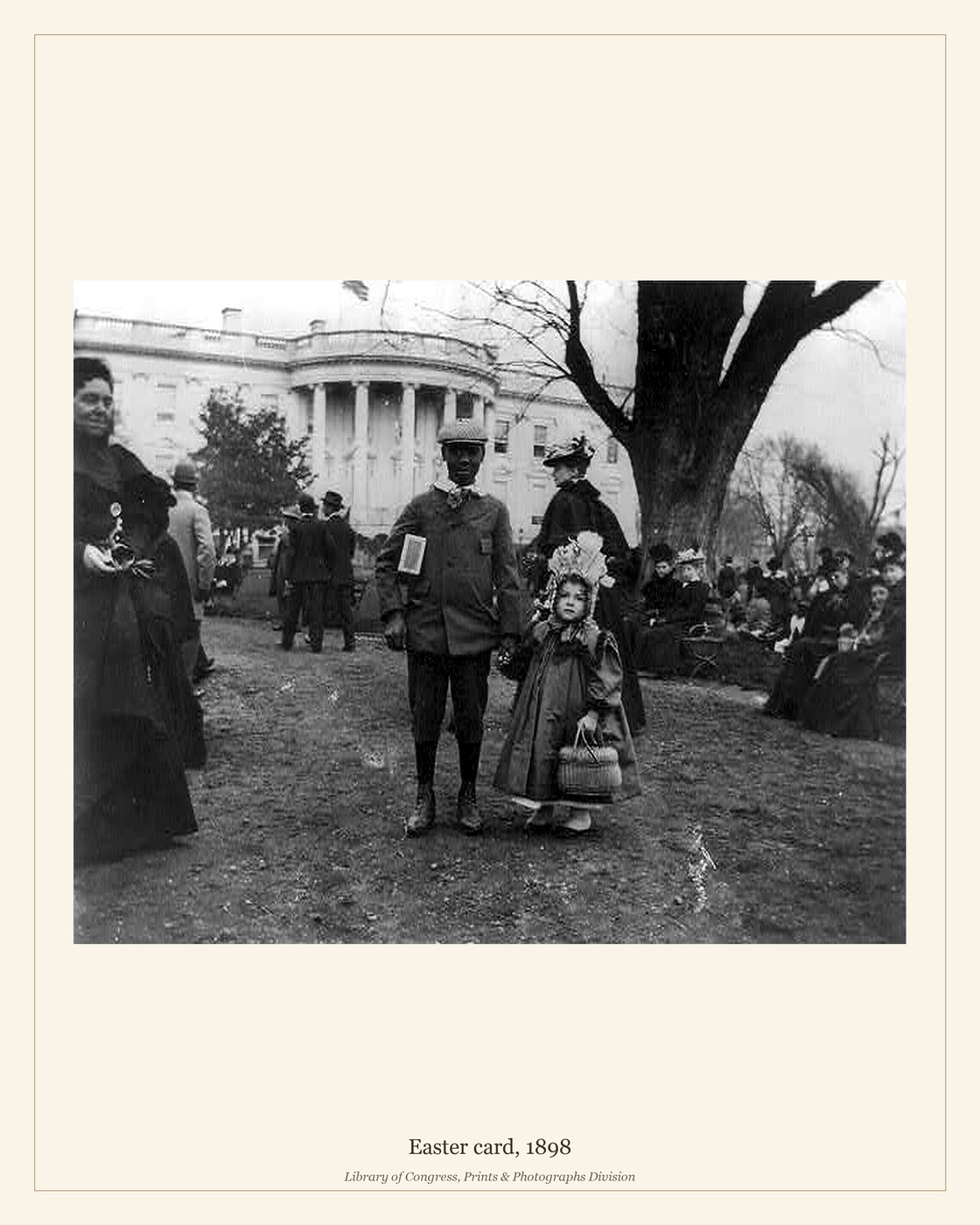 Easter card, 1898 — watermarked preview