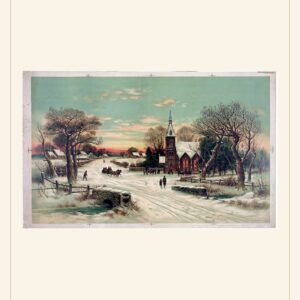 Christmas card, 1898