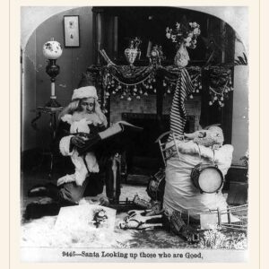 Christmas card, 1898