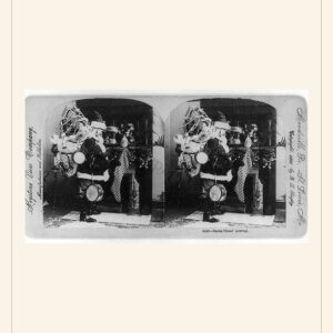 Christmas card, 1898 — watermarked preview