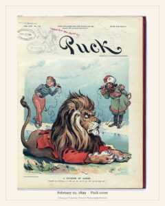 Puck cover — February 22, 1899