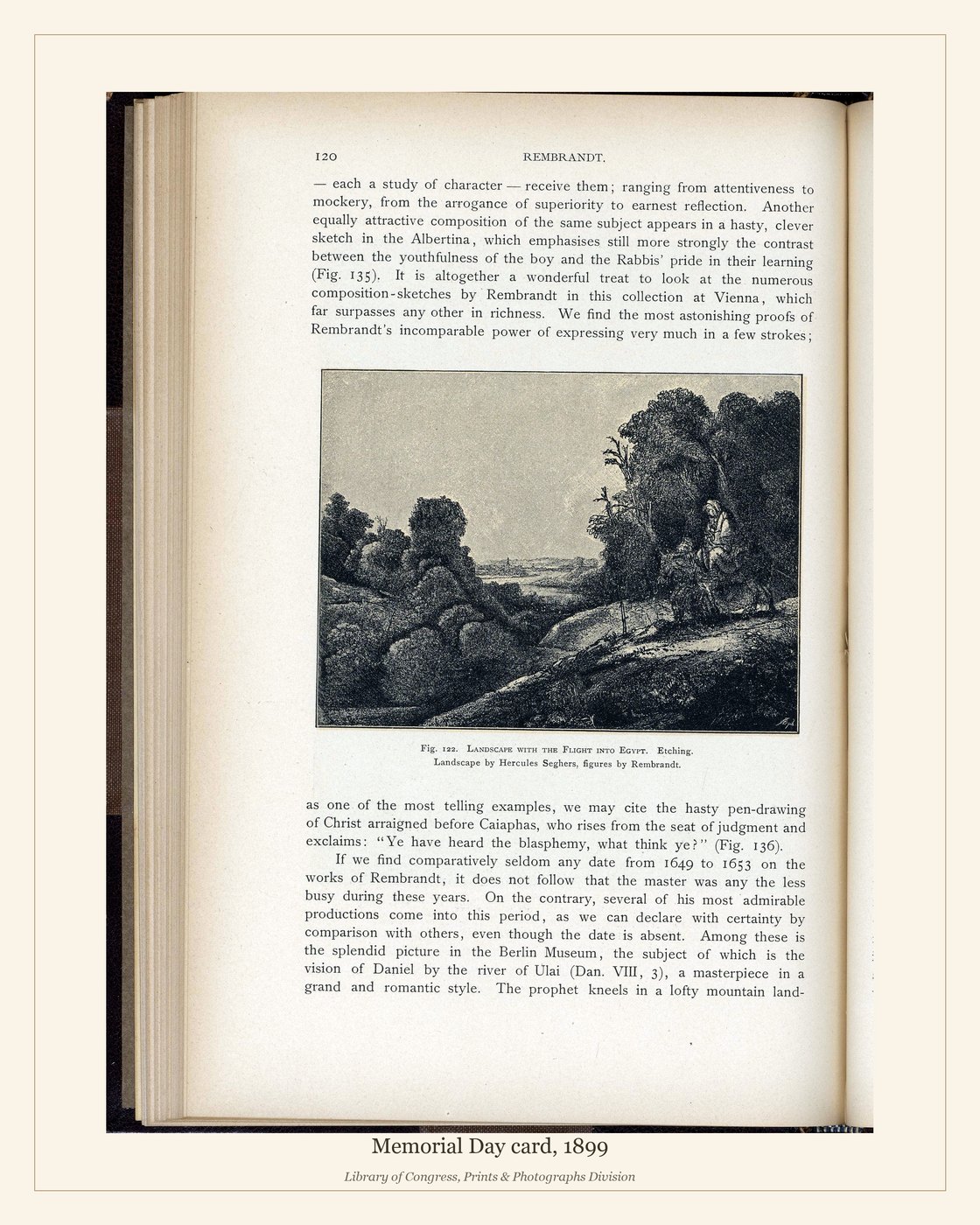 Memorial Day card, 1899 — watermarked preview