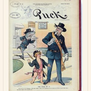 Puck cover — August 9, 1899 — watermarked preview