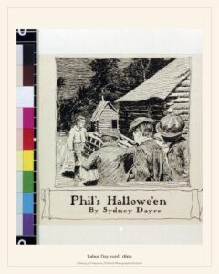 Labor Day card, 1899