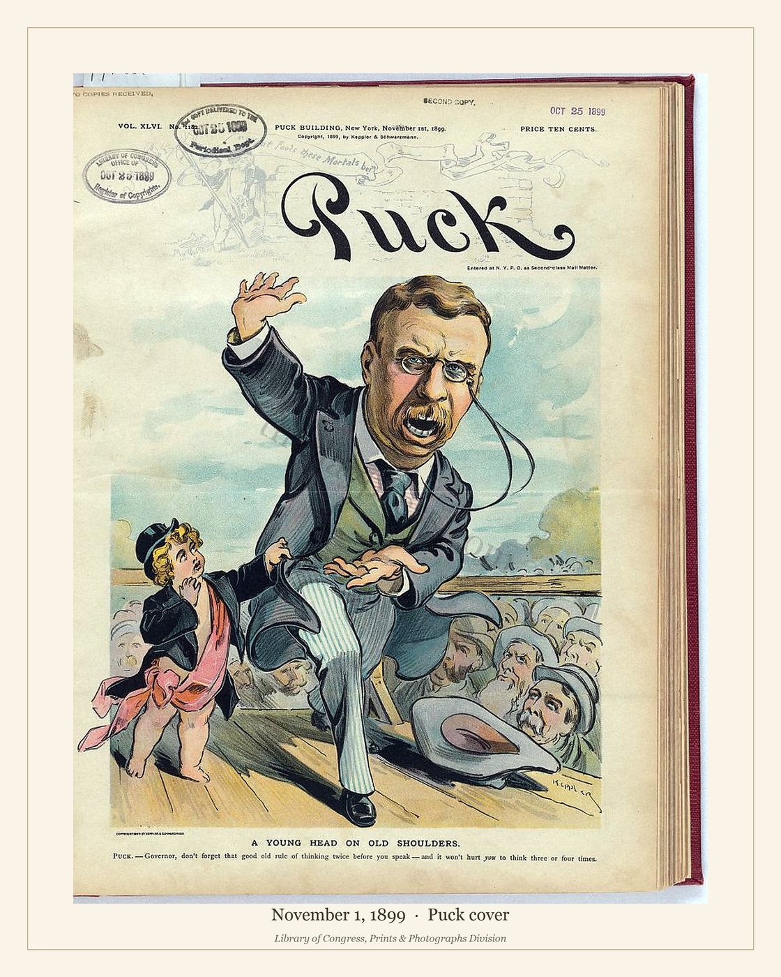 Puck cover — November 1, 1899 — watermarked preview