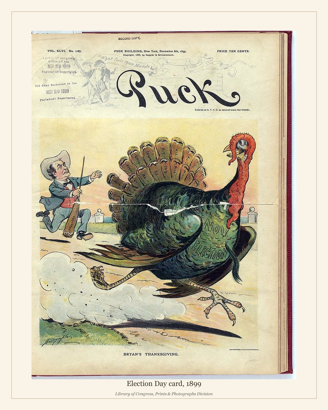 Election Day card, 1899 — watermarked preview